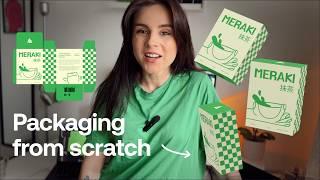Designing a Brand Identity from Scratch! + 3D Mockups