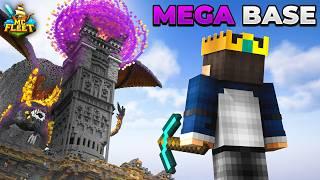 I Build a MEGA BASE in GamerFleet's Minecraft Server!