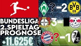 1. BUNDESLIGA PROGNOSE & TIPPS 2.Spieltag (Bundesliga Tipps - Sportwetten Tipps) Alle Spiele