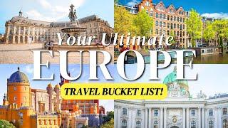 20 Best European Holiday Destinations in 2025 (Top 3 things you can’t miss in each place!)