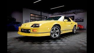 1987 Chevrolet Camaro Z28! Finished in Yellow! Low original miles! 5.7L L98 V8 Engine!