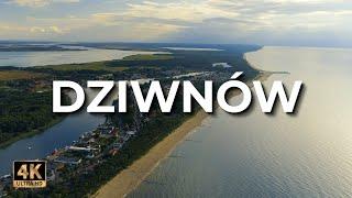 Dziwnow from a drone | Dziwnow from the bird's eye view | Poland [4k]