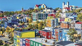 St John’s Newfoundland downtown 4K HD