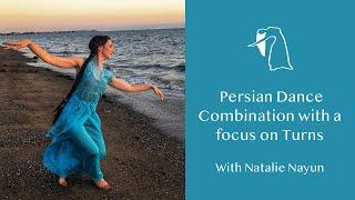 Persian Dance Intermediate level Turning Combination with Natalie Nayun