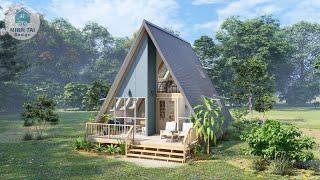 A-Frame Cabin House - Minh Tai Design MTD29