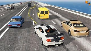 СМЕРТЕЛЬНЫЕ ШАШКИ! ИГРЫ НА ДОРОГЕ ПРИВЕЛИ К АВАРИИ | BeamNG.drive