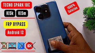 Tecno Spark 10c (KI5k) FRP Bypass/Unlock Android 12 Without PC Apps Not Installed 2024 New Method