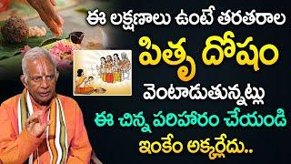 TKV Raghavan - Pitru Dosham Remedies | తరతరాల పితృ దోషం ఈ చిన్న పరిహారం చేయండి తొలిగిపోతుంది