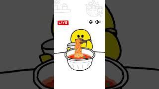 SALLY's #MUKBANG EP23. Cup Noodles #shorts