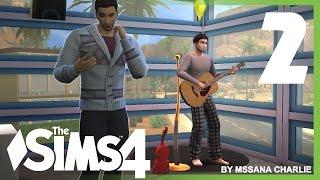 The Sims 4 с MssANA Charlie и Mr.Hamster #2 - Подрабатываем в коктейль-баре.