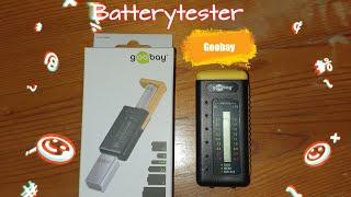 Battery tester from goobay