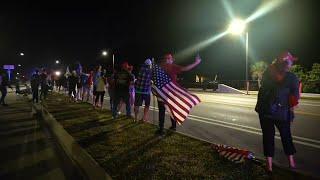 US Election: Trump's motorcade leaves Mar-a-Lago after midnight | AFP