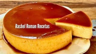 Flan Napolitano,suave y cremoso /sobremesa fácil