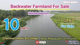  136910 LAKH BUDGET BACKWATER FARMLAND FOR SALE CHENNAI ECR️MAHABALIPURAM VILLAGE RESORT️MR.ASHI