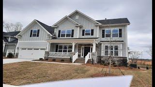 Traditions at Covington Stanley Martin new homes in Indian Land SC. Kingsley plan. basement