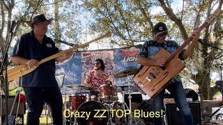 Steve Arvey Playing A Low Down Version Of ZZ Top’s Jesus Just Left Chicago On A Cigar Box Guitar