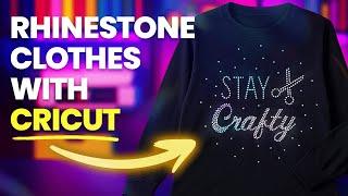Rhinestones + Cricut = MAGIC! Your new OBSESSION!