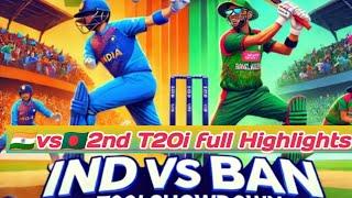 vs India vs Bangladesh 2nd T20i full  Highlights 