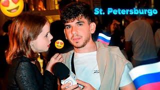 ENAMORANDO RUSIÑAS en San Petersburgo! *Mi despedida de Rusia