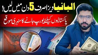 Albania Visa for Pakistani Passport | Get Albania Visa in 5 Days