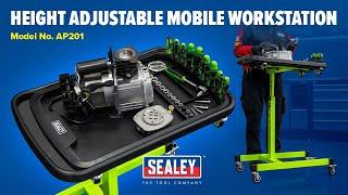 Sealey AP201 Mobile Workstation: Versatile, Adjustable, and Built for the Workshop!