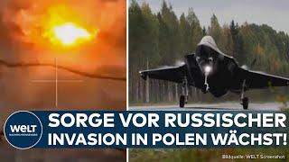 PUTINS KRIEG: Russen greifen Wohnhäuser und Energieversorgung an! Polen fürchtet zunehmend Invasion