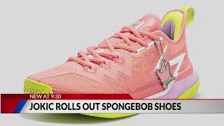 Jokic launches SpongeBob shoe with 361 Degrees