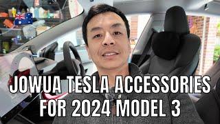 Key Selection of Jowua Accessories for 2024 Tesla Model 3 Highland