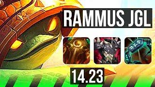 RAMMUS vs EVELYNN (JGL) | 29k DMG | KR Master | 14.23