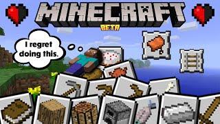 Getting Minecraft's Original 16 Achievements