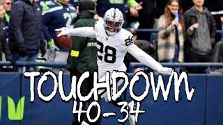 Josh Jacob's 86 Yard OT Touchdown Run vs Seahawks