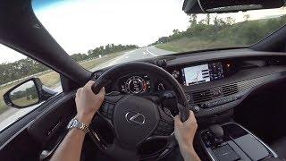 2018 Lexus LS 500 AWD - POV Test Drive (Binaural Audio)