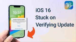 5 Ways to Fix iOS 18/17/16 iPhone Stuck on Verifying Update