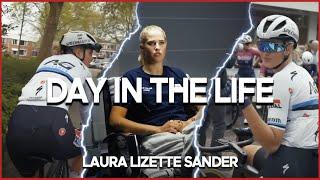 DAY IN THE LIFE OF A PROFESSIONAL CYCLIST ft. Laura Lizette Sander