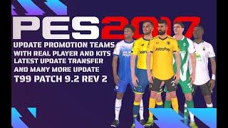 PES 2017 - T99 Patch Option File | T99 Patch 9.2 Rev 2 Update October