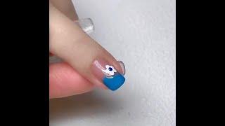 【Fashion nail art share】Pure color gel polish, 2022 popular drawing nail art