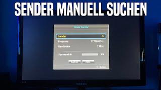 Samsung Fernseher Sender manuell suchen & hinzufügen | Anleitung (Deutsch)