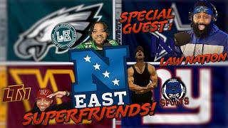 NFC EAST SUPERFRIENDS UNITE! | BIG Things Poppin', Little Teams Stoppin | Original 4 Ride 2Nite