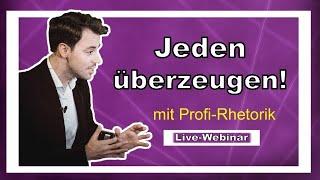 Rhetorik verbessern | Schlagfertig antworten | Souverän auftreten - Tipps vom Profi-Speaker Wlad