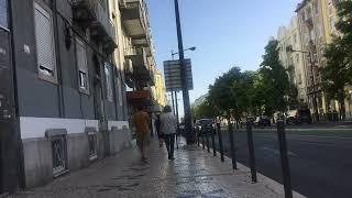 Lisbon, Walking Avenida Almirante Reis part 2