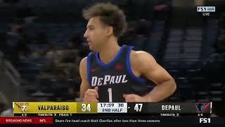 DePaul Men's Basketball vs  Valparaiso Game Highlights