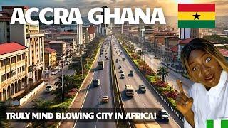 Driving Downtown ACCRA GHANA, Africa‘s Gold Coast City!