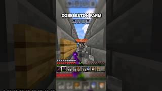  COBBLESTONE Farm #shorts #vatsalgamer #minecraft #minecraftgameplay #farm