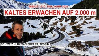 #1090 KEIN GUTER START INS NEUE JAHR |  -12,5 °C | Die Truma Dieselheizung mal wieder... Schweiz