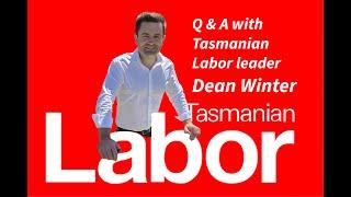 Q & A with Tasmanian Labor leader Dean Winter