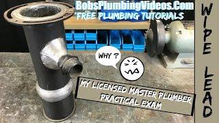 Licensed Master Plumber / Practical Test