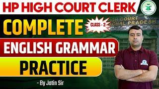 HP High Court Clerk | English Grammar | Class-2 | Practice Questions | CivilsTap Himachal