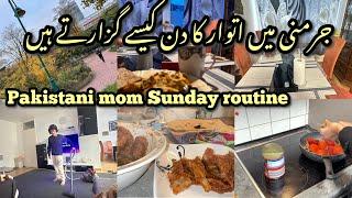 Pakistani Mom’s Full Sunday Routine in Germany | 9 AM to 7 PM