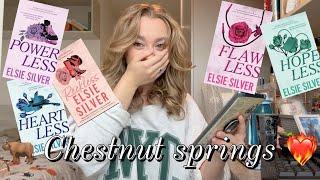 I read the ENTIRE Chestnut Springs Series in ONE WEEK ! | HiI’mLiv