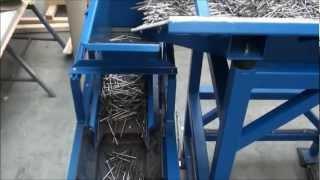 Weighpack Packaging Solutions - 120 mm nails packing line.